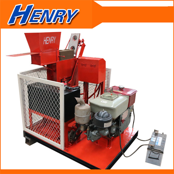 HR1-25 moteur diesel machine de brique de verrouillage de so